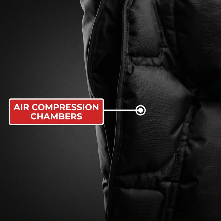 Feature callout: air compression chambers