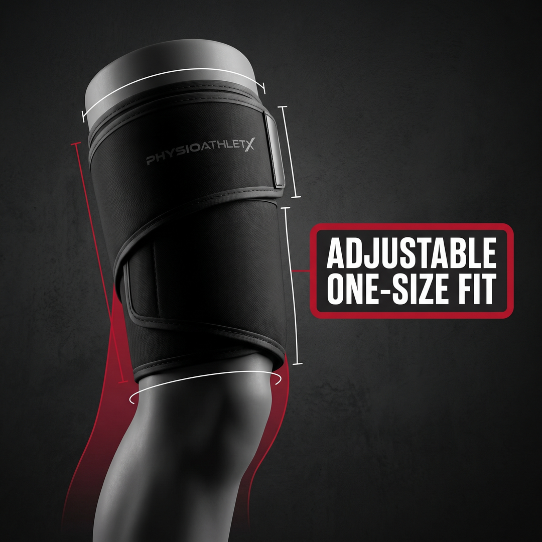 Feature callout: adjustable one-size fit