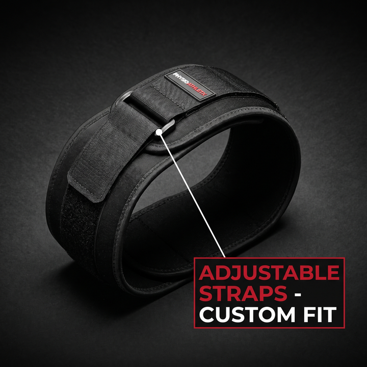 Feature callout: adjustable straps for a custom fit