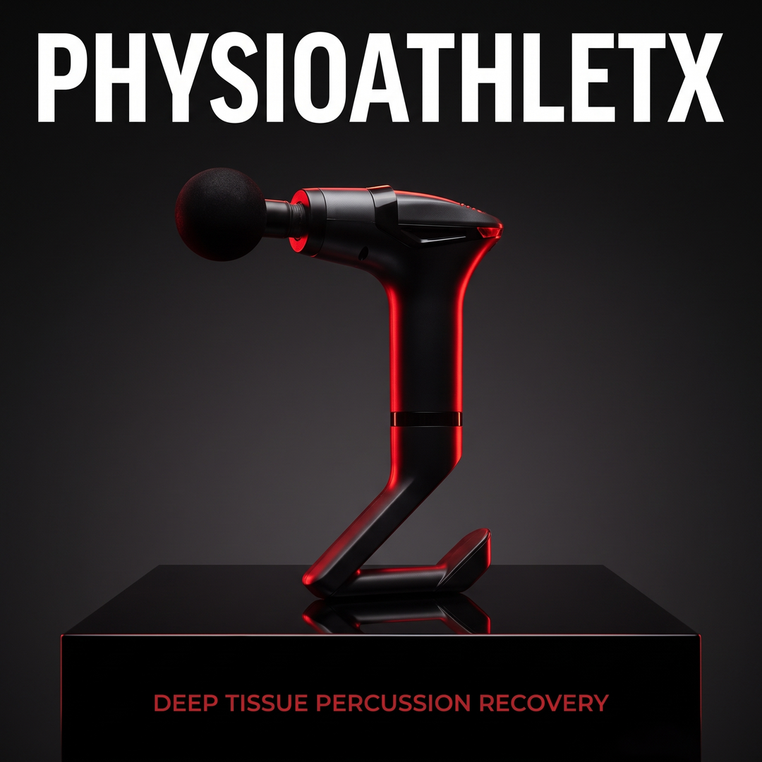 Professional Long Handle Electric Massage Gun - Hero Front View
