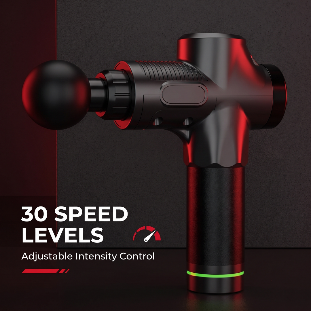 PHYSIOATHLETX Massage Gun - 30 Adjustable Speed Levels