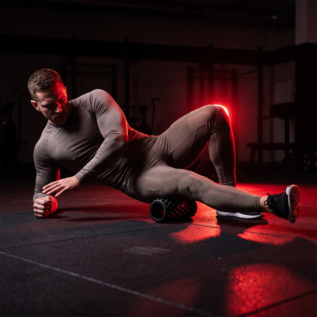 PHYSIOATHLETX Mini Foam Roller - IT Band Rolling
