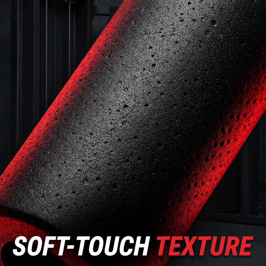 PHYSIOATHLETX Mini Foam Roller - Soft-Touch Texture Detail