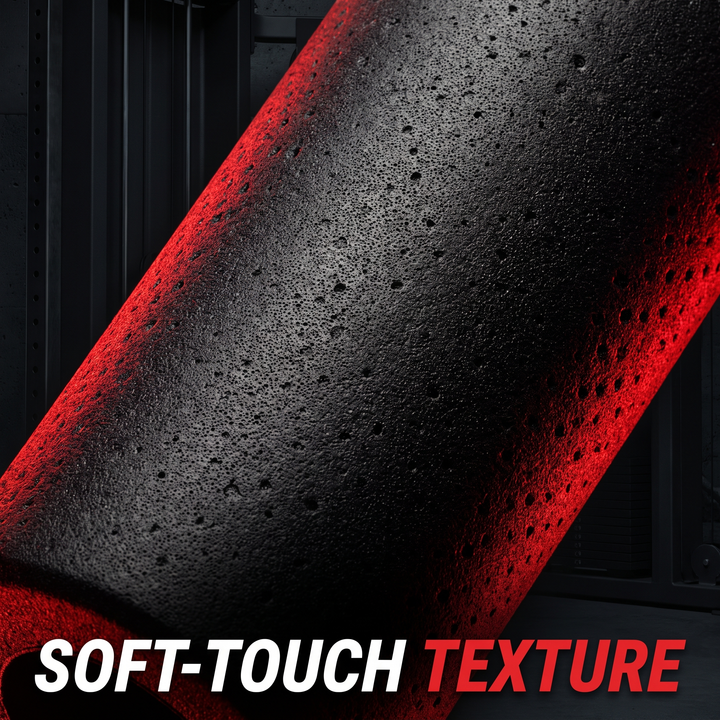 PHYSIOATHLETX Mini Foam Roller - Soft-Touch Texture Detail