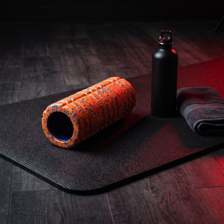PHYSIOATHLETX Mini Foam Roller - Yoga Mat Lifestyle, Colorful