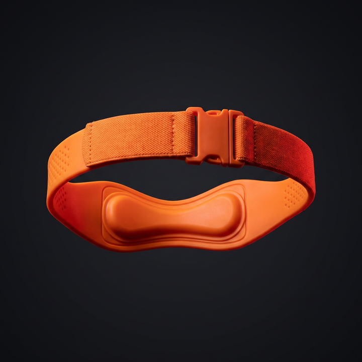 Adjustable Patella Tendon Knee Strap Patellar Support Brace Silicone Pressure Pad Knee Pain Relief Band for Running Basketball Gym Fitness - Orange Wrap Style