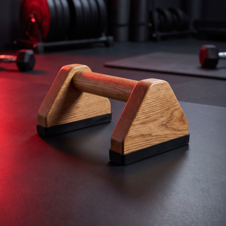 Professional Wooden Push Up Bars Adjustable Portable Push Up Stands - 25CM size