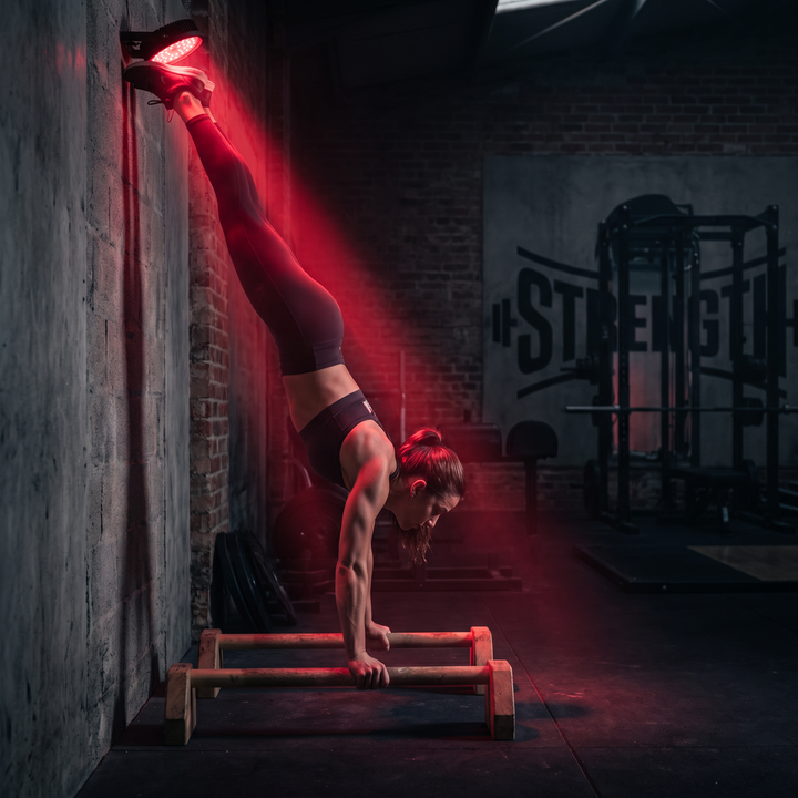 Professional Wooden Push Up Bars Adjustable Portable Push Up Stands - handstand training lifestyle