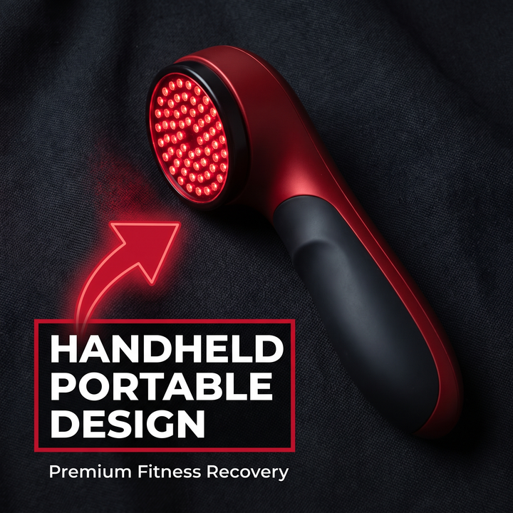 Red Light Therapy Recovery Lamp for Muscle and Joint Comfort - Handheld Portable Design