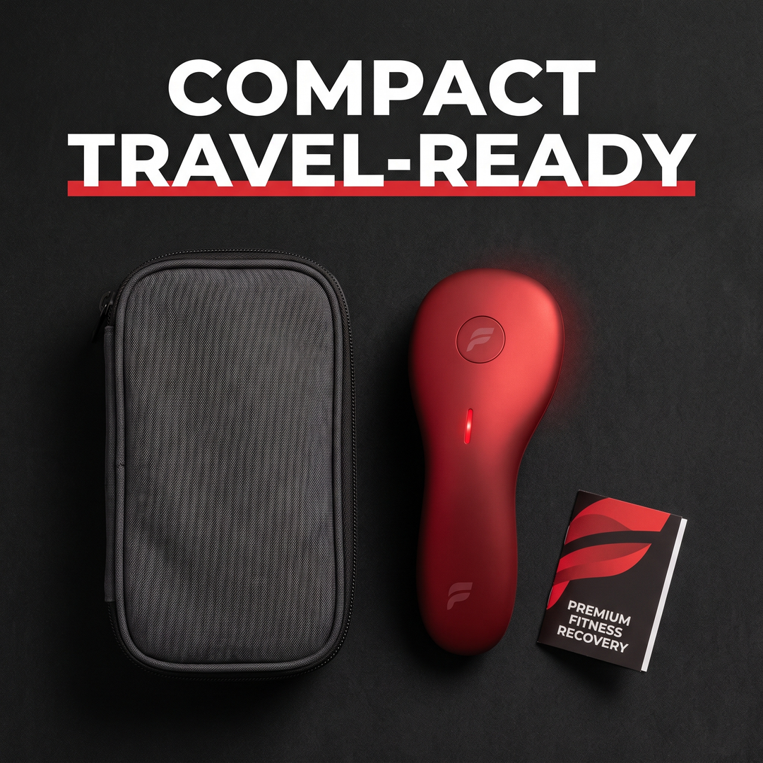 Red Light Therapy Recovery Lamp for Muscle and Joint Comfort - Compact Travel-Ready Feature