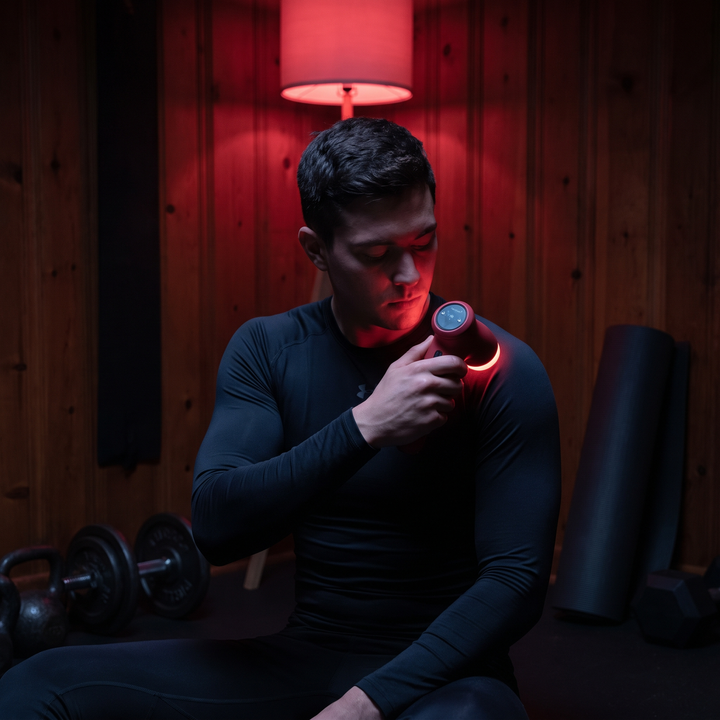 Red Light Therapy Recovery Lamp for Muscle and Joint Comfort - Shoulder Recovery Routine