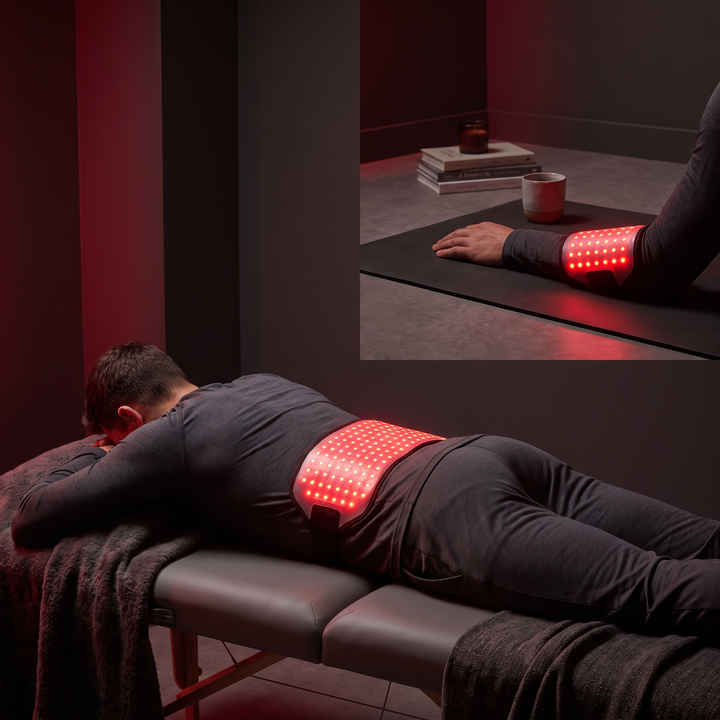 PHYSIOATHLETX Red Light Recovery Pad home recovery ritual