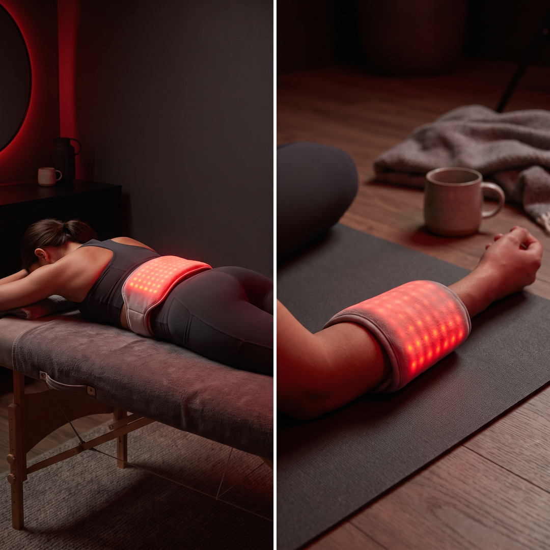 PHYSIOATHLETX Red Light Recovery Pad home recovery ritual