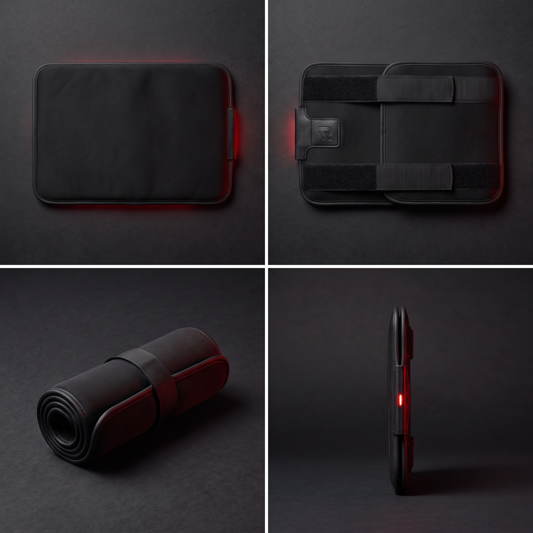 PHYSIOATHLETX Red Light Recovery Pad flexible studio product shot