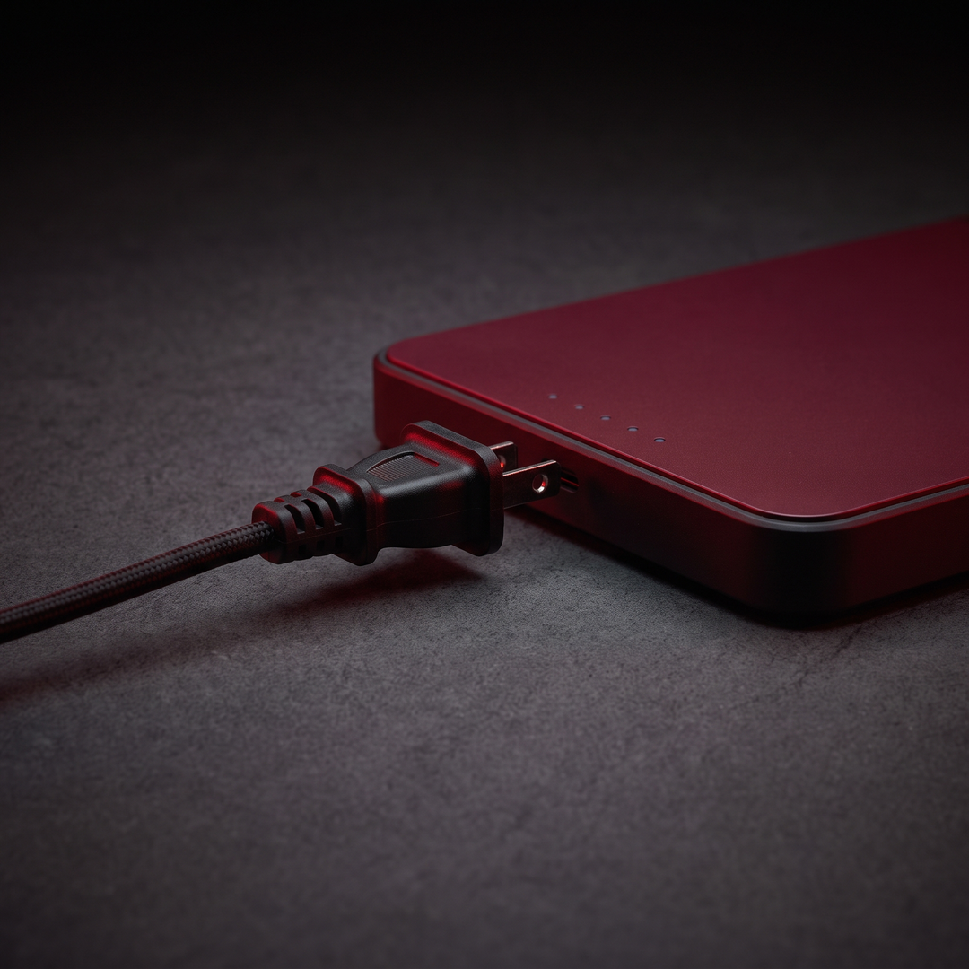 PHYSIOATHLETX Red Light Recovery Pad US plug detail