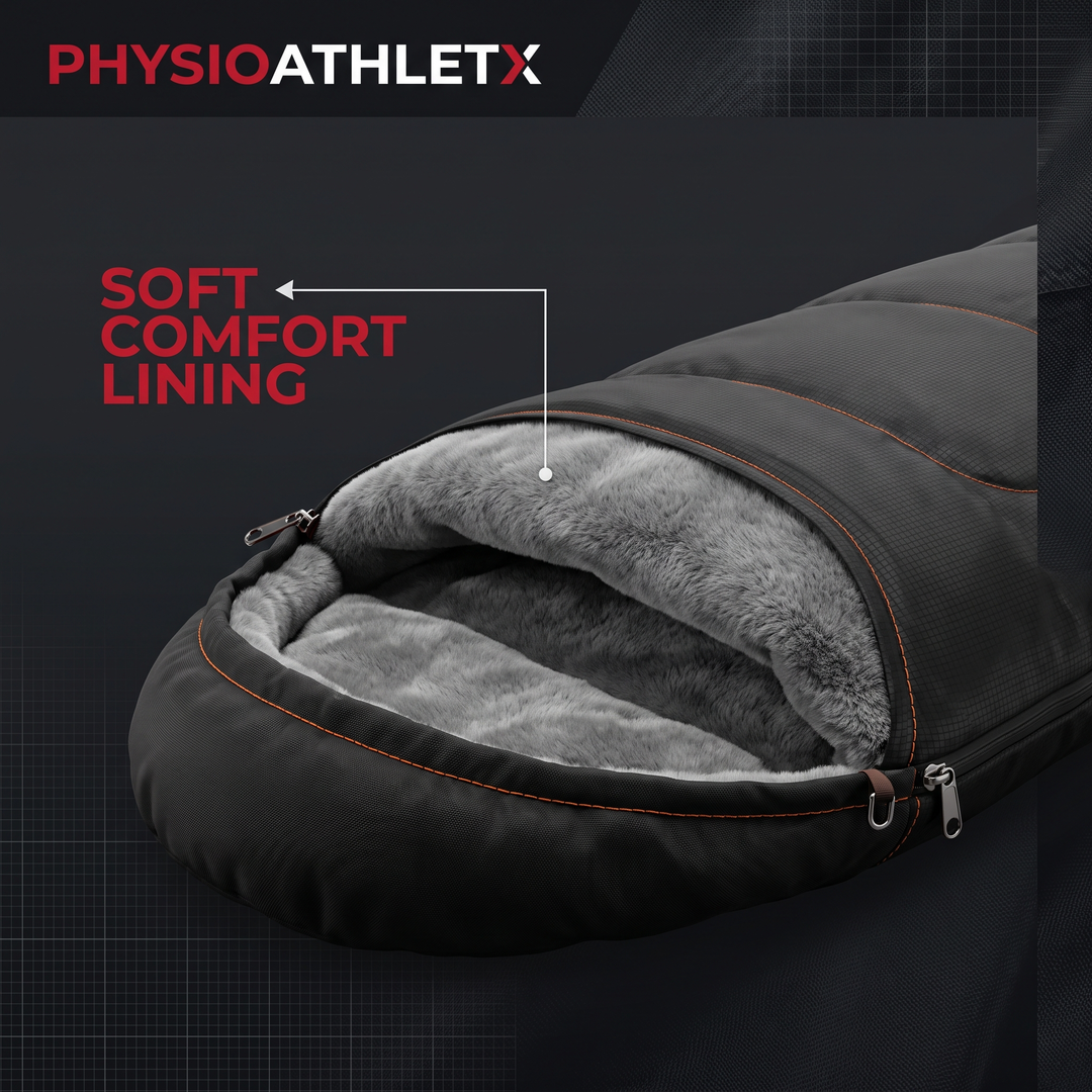 PHYSIOATHLETX Red Light Recovery Wrap - soft comfort lining callout