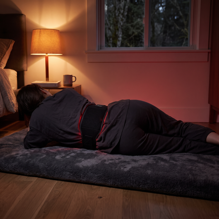 PHYSIOATHLETX Red Light Recovery Belt - evening wind-down ritual