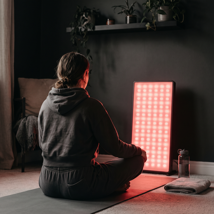 PHYSIOATHLETX red light recovery panel - home recovery ritual wind-down