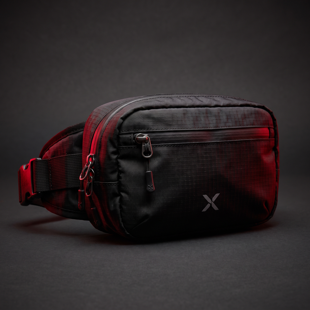 Lightweight Running Waist Bag Waterproof Sports Belt Bag Fitness Phone Holder Gym Cycling Waist Pack for Men Women Outdoor Workout - Black