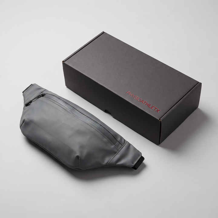 Lightweight Running Waist Bag Waterproof Sports Belt Bag Fitness Phone Holder Gym Cycling Waist Pack for Men Women Outdoor Workout - Gray