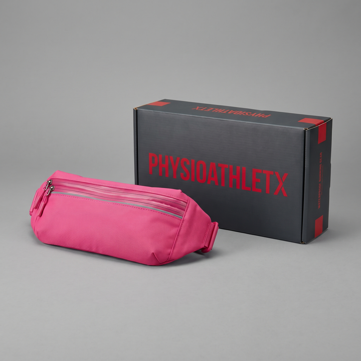 Lightweight Running Waist Bag Waterproof Sports Belt Bag Fitness Phone Holder Gym Cycling Waist Pack for Men Women Outdoor Workout - Pink