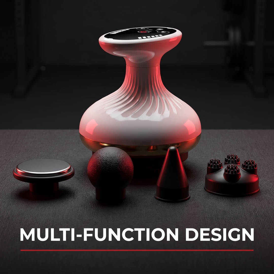 Multi-function design with interchangeable heads