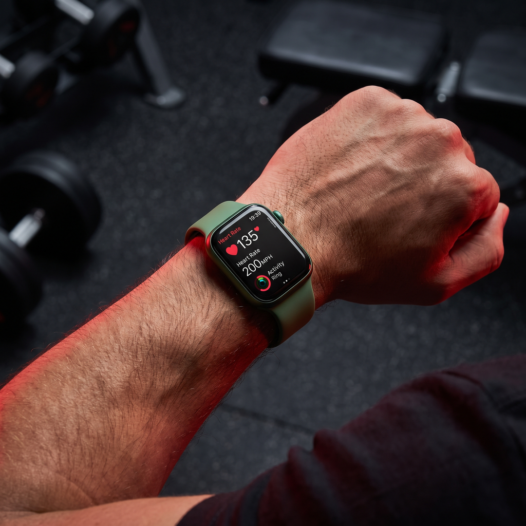 Professional Smart Watch for Men Touchscreen Sports Watch with Call Answer Heart Rate Monitor Waterproof Fitness Tracker Business Casual Design - Green