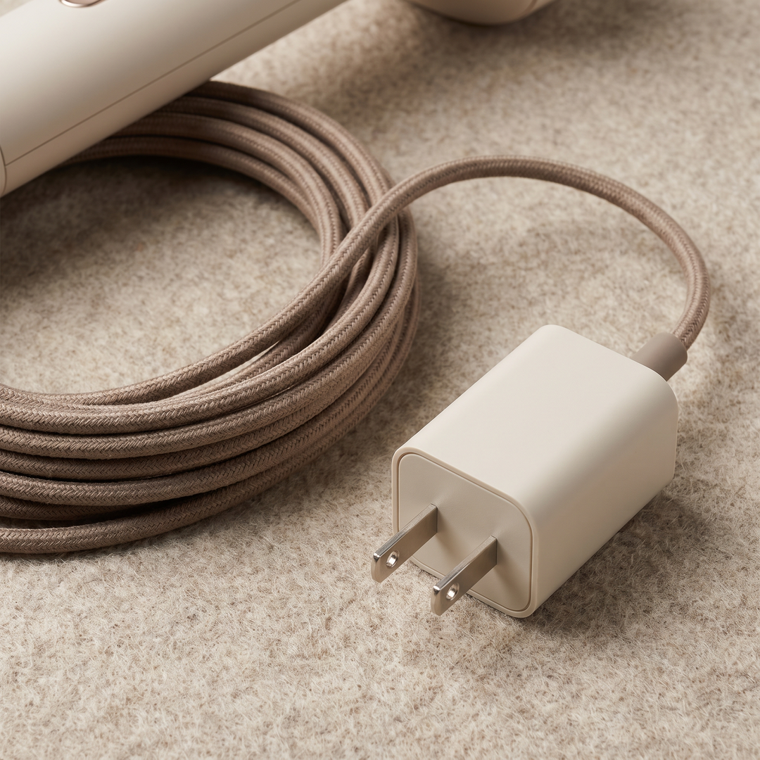 Power cable and compact adapter included with the PHYSIOATHLETX spa device
