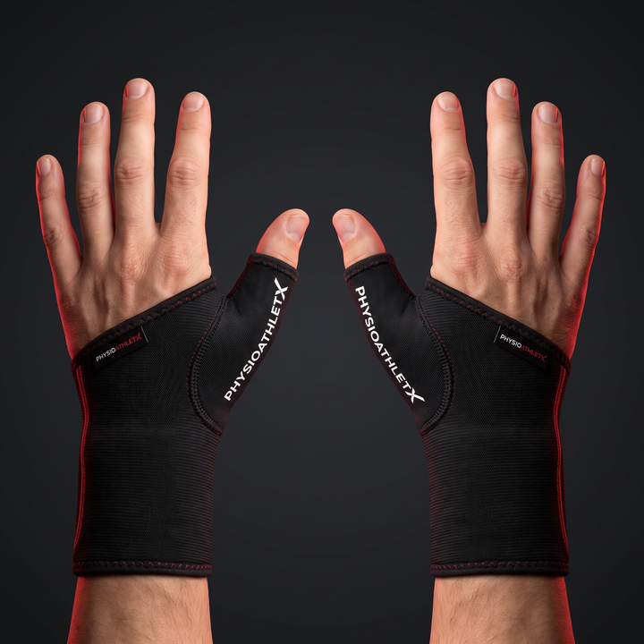 Adjustable Thumb and Wrist Compression Sleeve Splint Liner Tendonitis Arthritis Pain Relief Support Brace for Men and Women Fits Both Hands - Fits Both Hands