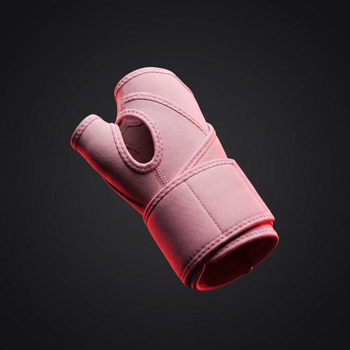 Adjustable Thumb and Wrist Compression Sleeve Splint Liner Tendonitis Arthritis Pain Relief Support Brace for Men and Women Fits Both Hands - Pink