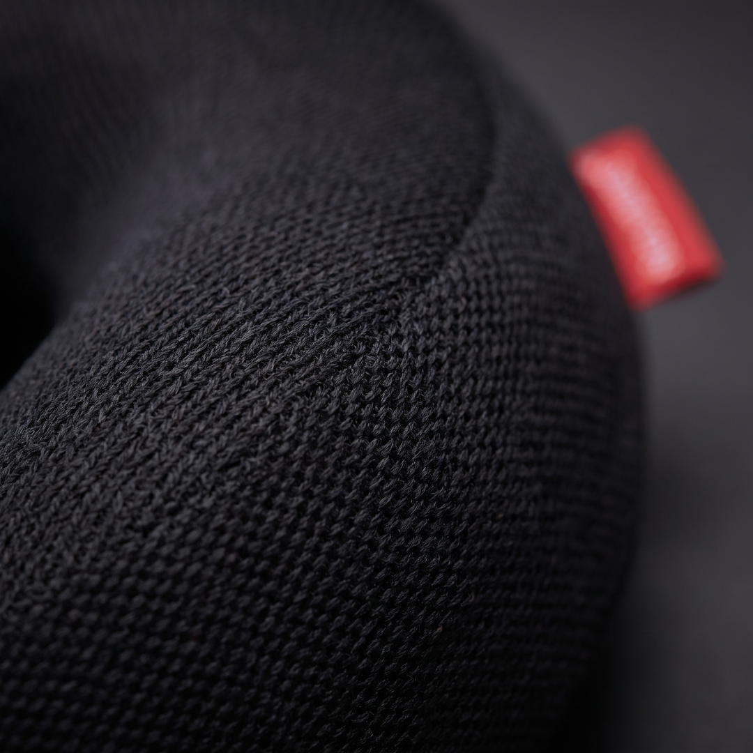 Breathable soft-touch fabric texture, alternate close-up