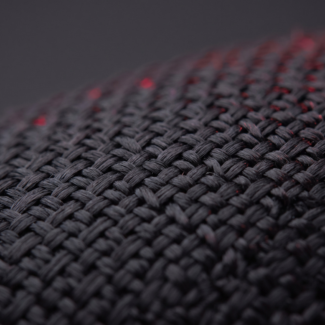 Breathable soft-touch fabric texture on the travel neck pillow cover