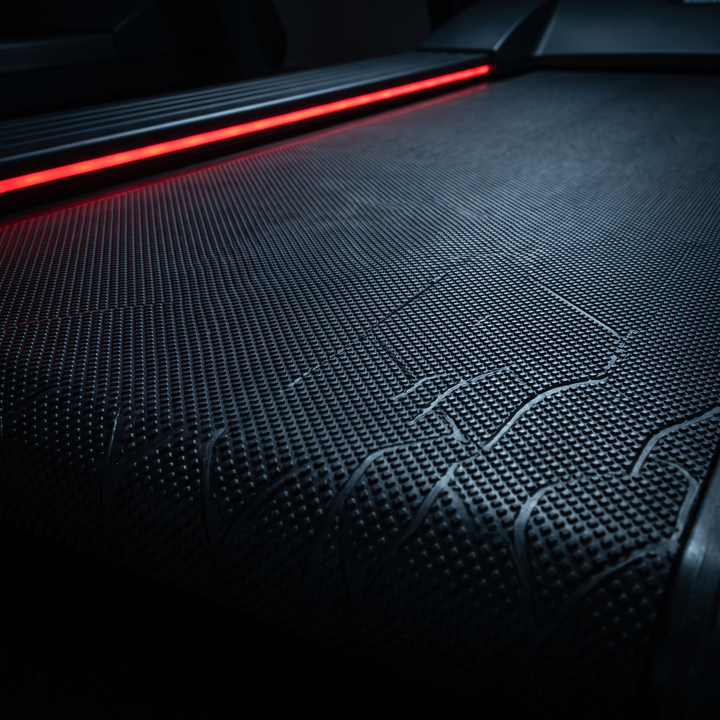 PHYSIOATHLETX Foldable Treadmill - Non-Slip Belt Texture Detail
