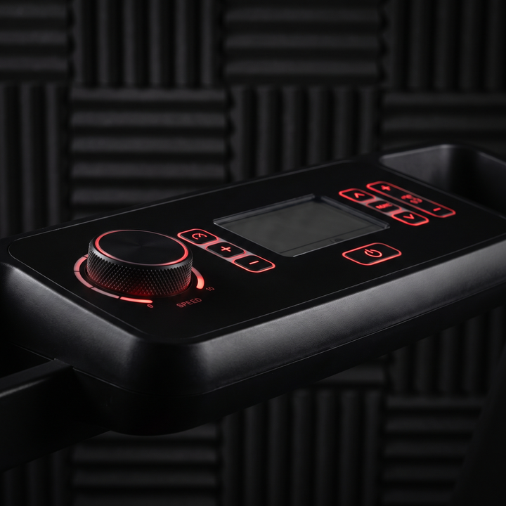 PHYSIOATHLETX Foldable Treadmill - Control Panel Detail