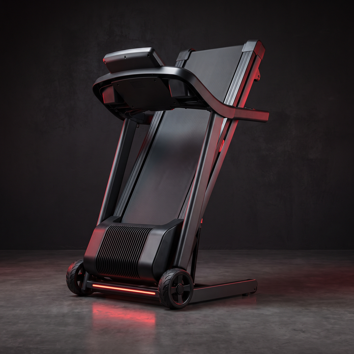 PHYSIOATHLETX Foldable Treadmill - Rear View Motor Housing