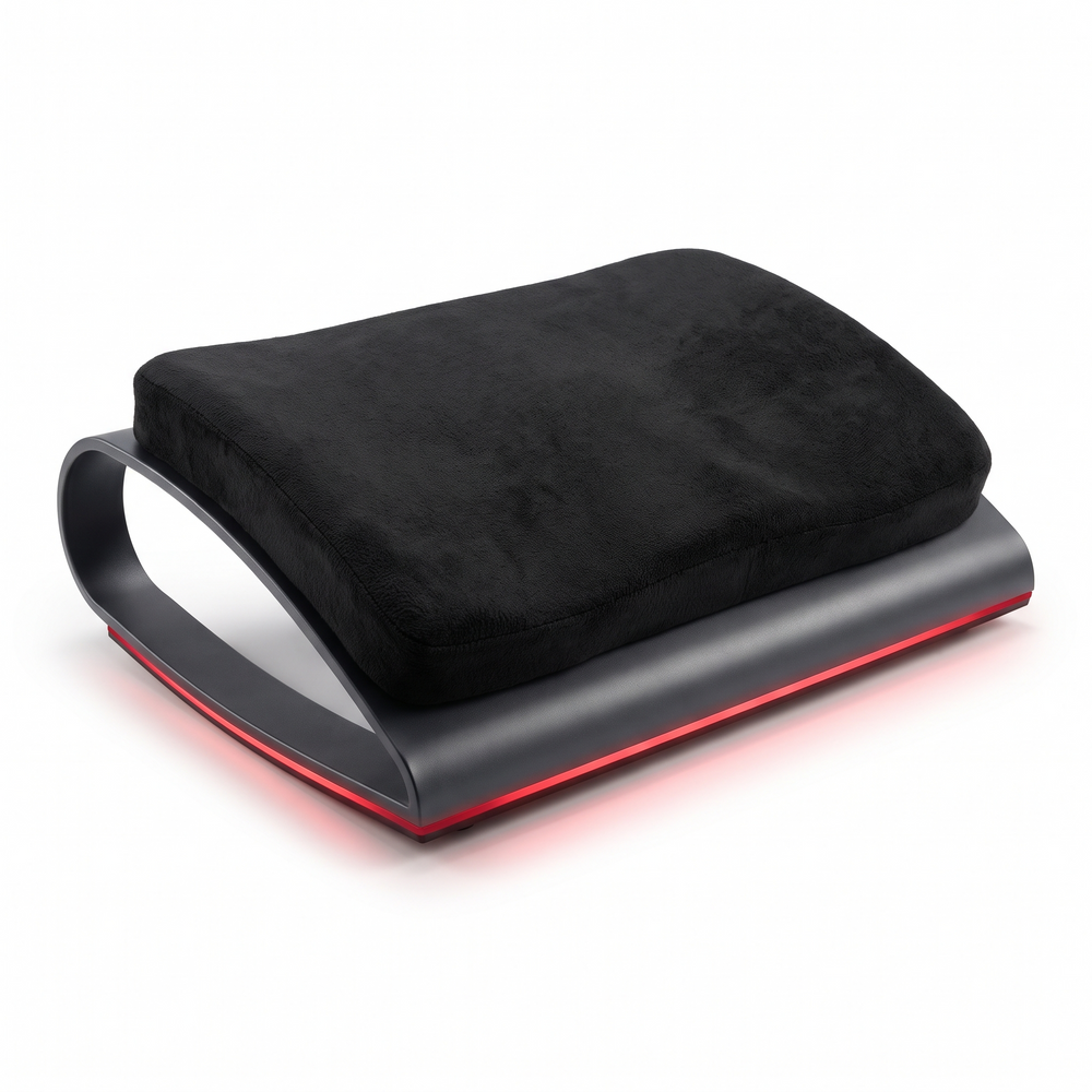Ergonomic Under Desk Foot Rest for Office Comfort - Style C Rocking Design