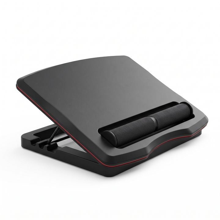 Ergonomic Under Desk Foot Rest for Office Comfort - Style D Tilt and Roller Design