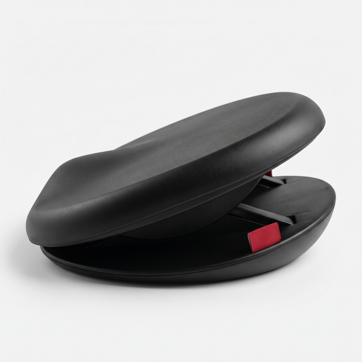 Ergonomic Under Desk Foot Rest Style E Side View Rocking Base