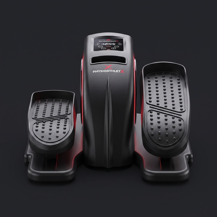 PHYSIOATHLETX Adjustable Under Desk Elliptical Machine Pedal Exerciser - front view