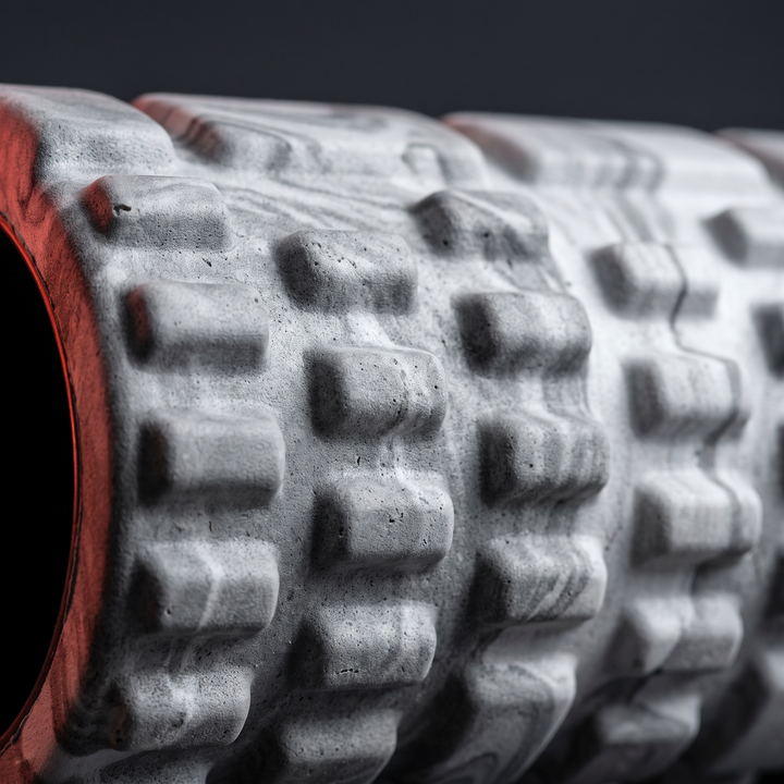 Vibrating Foam Roller Portable Electric Adjustable Massage Roller ABS EVA Muscle Recovery Roller for Home Gym Fitness Recovery