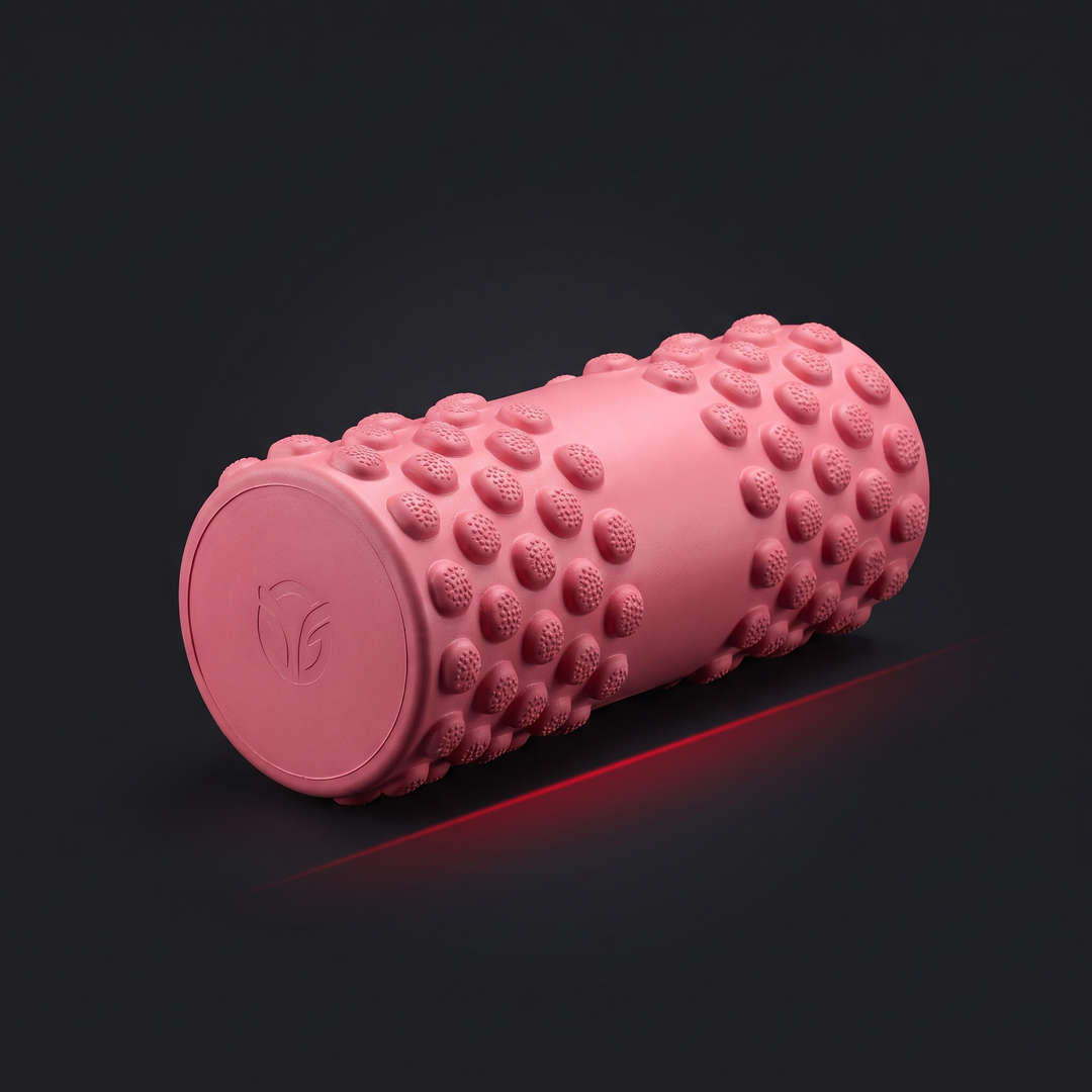 Vibrating Foam Roller Portable Electric Adjustable Massage Roller ABS EVA Muscle Recovery Roller for Home Gym Fitness Recovery