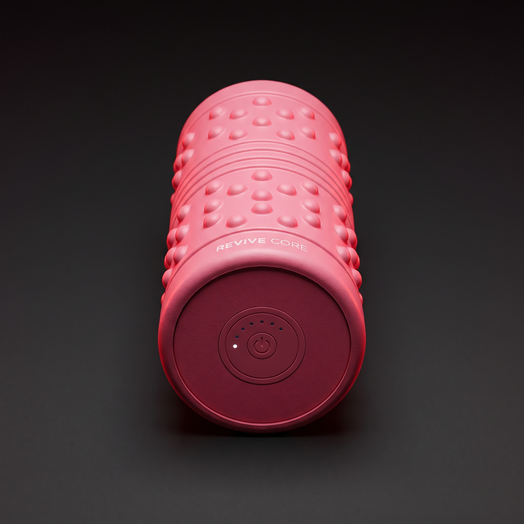 Vibrating Foam Roller Portable Electric Adjustable Massage Roller ABS EVA Muscle Recovery Roller for Home Gym Fitness Recovery