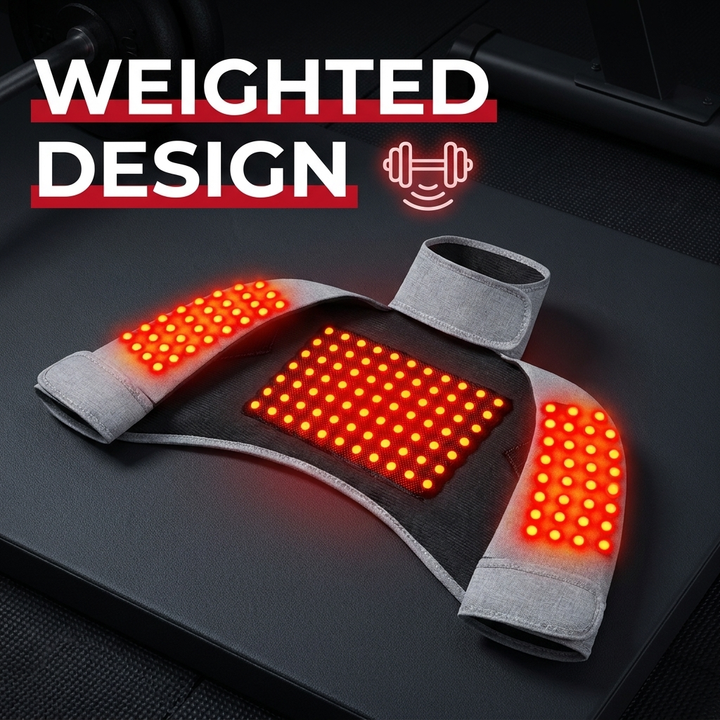 Weighted Heating Pad for Neck Shoulders Back Pain Relief 3 Heat Settings Electric Heat Pad Physiotherapy Recovery Home Use Gift for Women Men - Weighted Design Feature