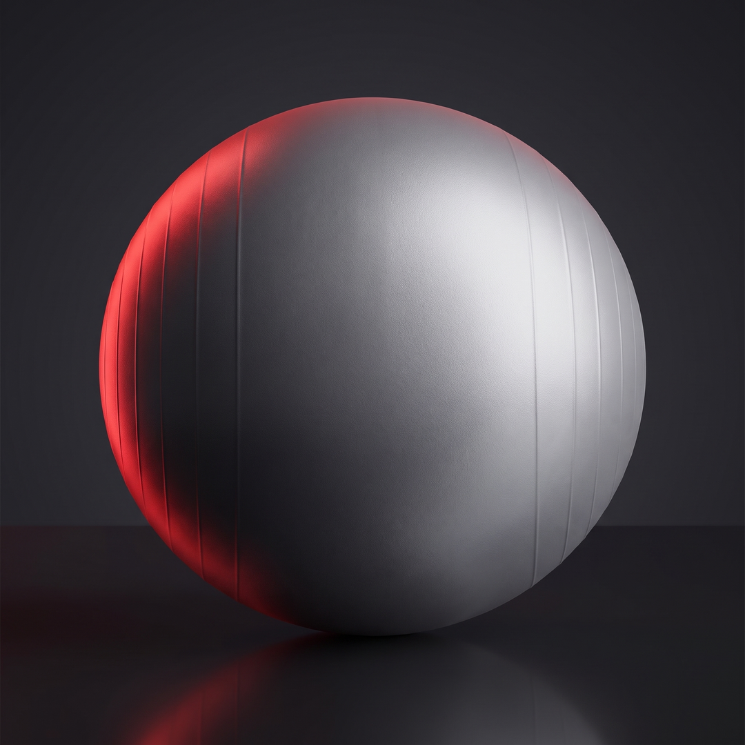 Professional Yoga Fitness Ball Anti-Burst Exercise Ball for Women Pilates Core Stability Balance Training Home Gym Workout Ball 25cm 55cm 75cm - Silver 55cm 75cm