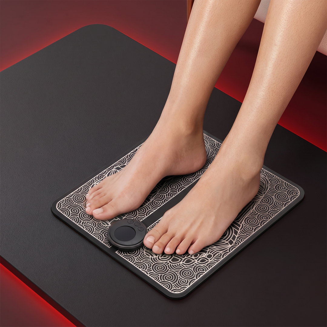 Portable EMS Foot Massager Pad – foldable foot recovery mat