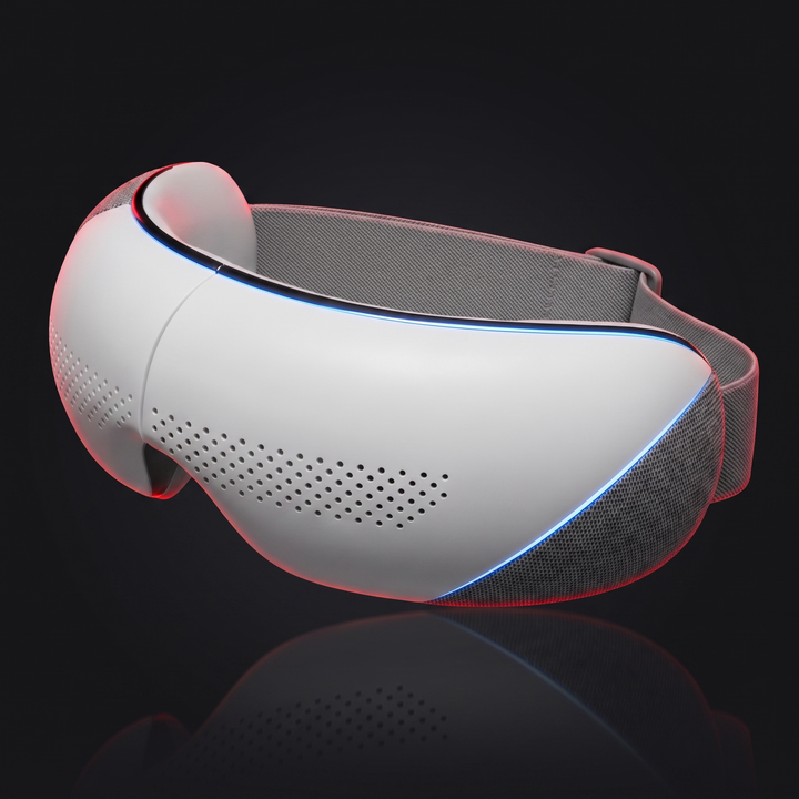 Portable Eye Massager with Bluetooth Music Heat Compression Vibration Sleep Eye Mask 4 Mode Eye Care Device for Relaxation Recovery