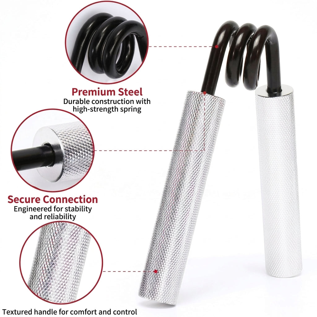 Adjustable Hand Grip Strengthener Forearm Finger Trainer Resistance Exercise Tool Rehabilitation Strength Home Gym Workout - product feature view 7