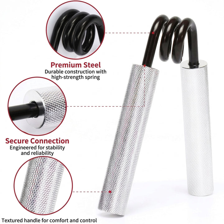 Adjustable Hand Grip Strengthener Forearm Finger Trainer Resistance Exercise Tool Rehabilitation Strength Home Gym Workout - product feature view 7