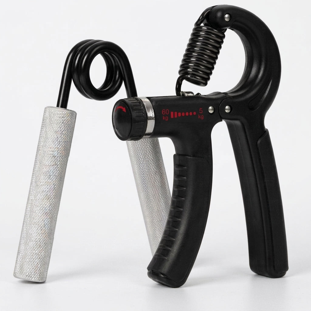 Adjustable Hand Grip Strengthener Forearm Finger Trainer Resistance Exercise Tool Rehabilitation Strength Home Gym Workout
