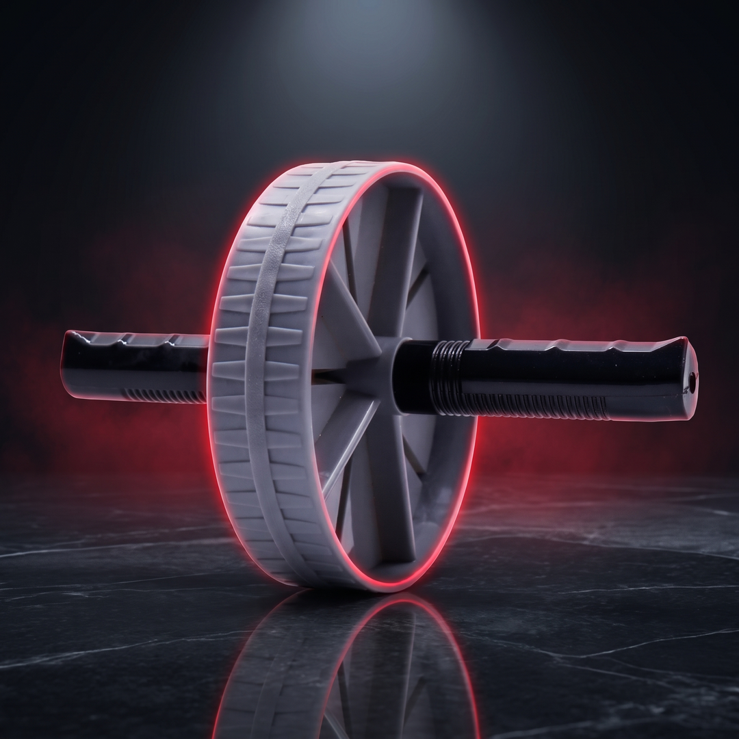 Professional Ab Roller Wheel Core Trainer Non-Slip Abdominal Exercise Wheel Home Gym Workout Equipment for Core Stability Strength Training